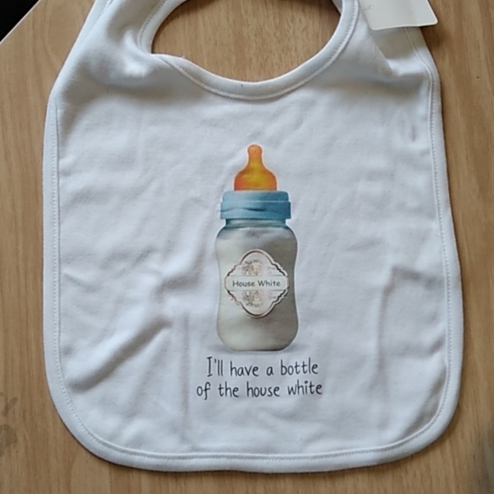 Onesie Size 12 and Bib